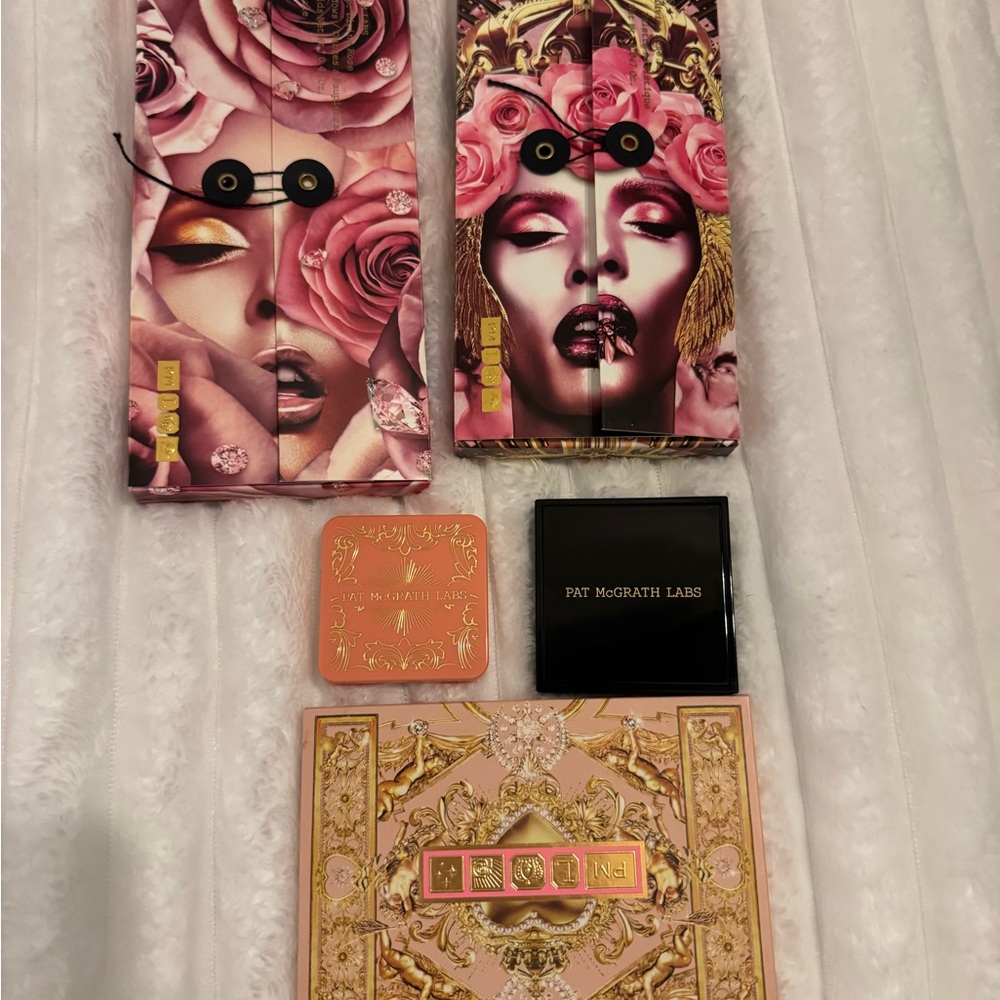 Pat McGrath Luxurious Pink and Gold Makeup Set